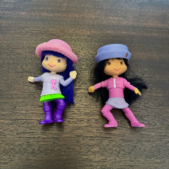 Strawberry Shortcake Ginger Snap & Tea Blossom McDonald's Happy Meal Toy Figure - Picture 2 of 12